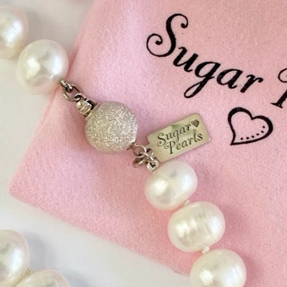 Chunky Freshwater Pearl Necklace/Hand Knotted - Picture 5 of 5